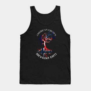 American Grown with Norwegian Roots Tank Top